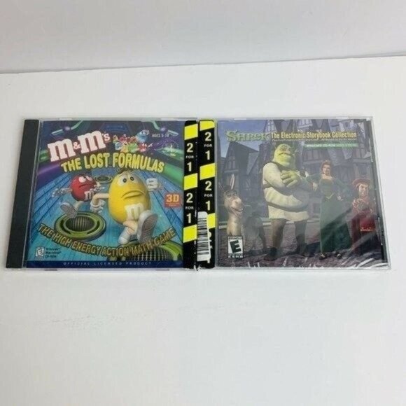 Windows Mac 2000 Math Learning M&Ms The Lost Formula Shriek The Electronic Story - Picture 2 of 6